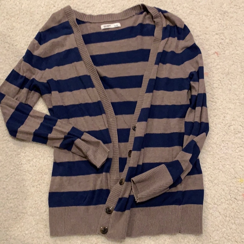 Women’s Old Navy striped cardigan